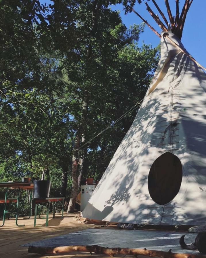 Tipi Lodge Dans La Foret Mimizan-Plage Eksteriør billede