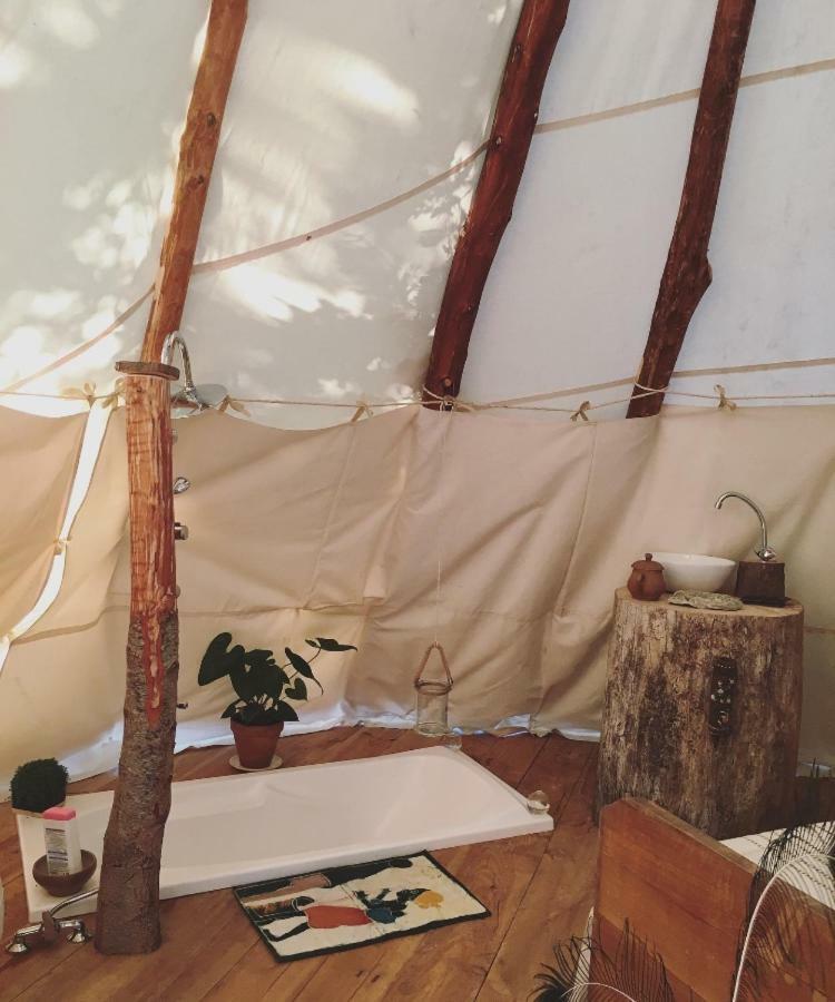 Tipi Lodge Dans La Foret Mimizan-Plage Eksteriør billede