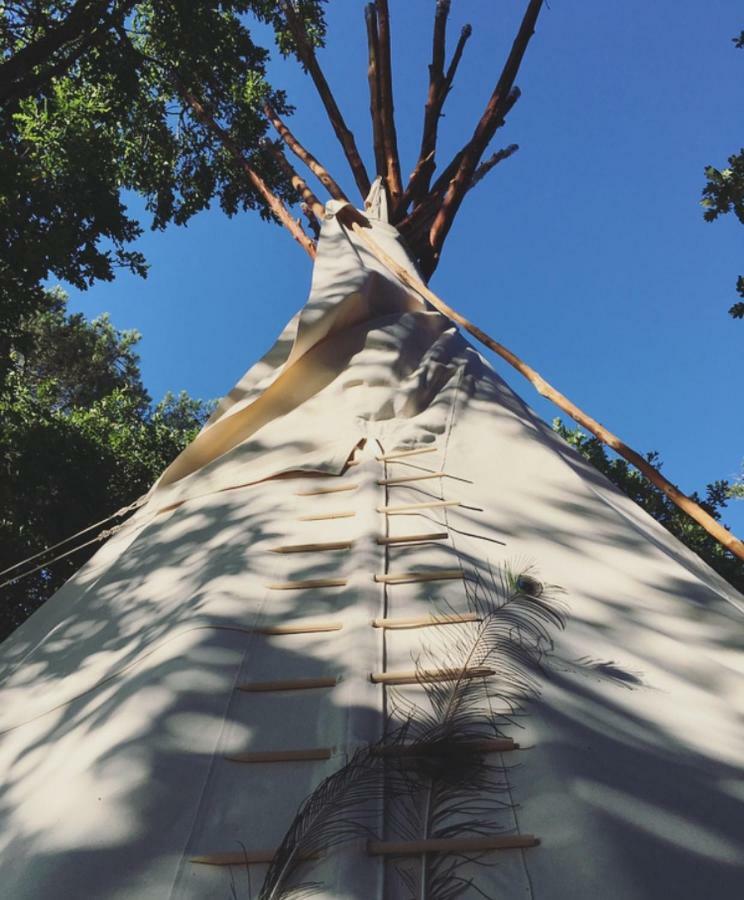 Tipi Lodge Dans La Foret Mimizan-Plage Eksteriør billede