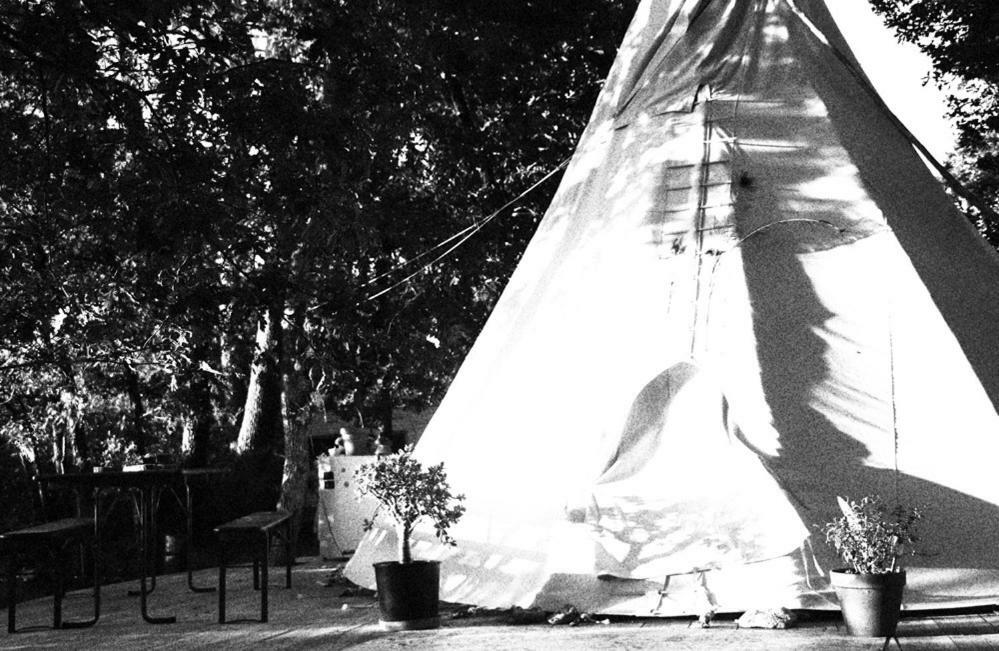 Tipi Lodge Dans La Foret Mimizan-Plage Eksteriør billede